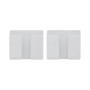 Imagem de Suporte De Telefone Montado Na Parede, Caixa De Armazenamento Multifun