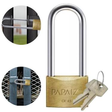 Imagem de Cadeado Haste Longa 70mm CR45/70 Papaiz