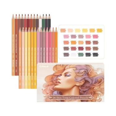 Imagem de Conjunto De 632 Lápis De Cor a Óleo Metálicos, Aquarela Neon, Tons De 
