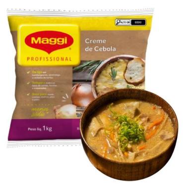 Imagem de Creme De Cebola Para Molho Maggi 1kg Tempero Profissional Sopa Assado
