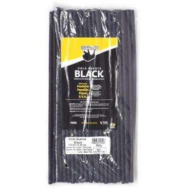 Imagem de Bastão de Cola Quente Preto Fino 500g - Rendicolla