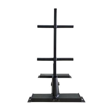 Imagem de Suporte para Anilhas e Barras Athletic Advanced 240kg 2 Barras Organizador SemiProfissional