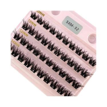 Imagem de Extensões De Cílios 3D Naturais De Visón E Raposa, Cachos Individuais 