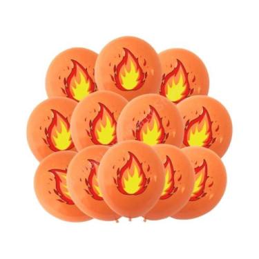 Imagem de Conjunto De Balões De Festa De Caminhão De Bombeiros Para Crianças, 12