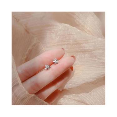 Imagem de Brincos De Coração E Estrela Mini Hipoalergênicos Para Mulheres, Joias