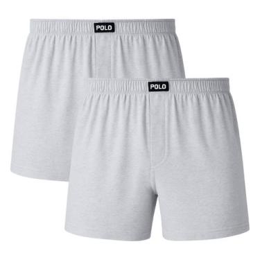 Imagem de Kit 2 Cueca Samba Canção Polo Star Viscose Fibra de Bambu Toque Gelado