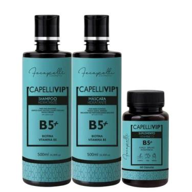 Imagem de Kit CapelliVim Original Shampoo e Mascara Suplemento - Fecapelli