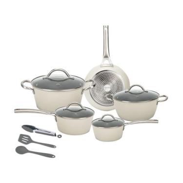 Imagem de Jogo de Panelas Neuhaus Revestimento Cerâmico de Alumínio Forjado Off 