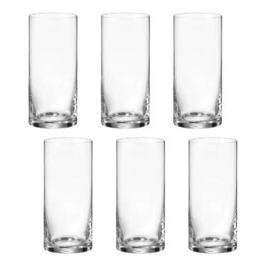 Imagem de Copo de Cristal Bohemia Para Água e Suco 470 ml Larus 6 Peças - Bohemi