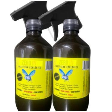 Imagem de ZeroIn Inseticida Refil de 500ml (2unidades + 1borrifador).
