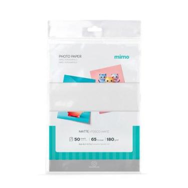 Imagem de Papel Fotográfico Fosco Mimo - 180 gr - A4 - 50 unds