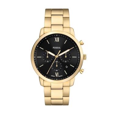 Imagem de Relógio Fossil Masculino Neutra Dourado - FS6093/1PN-Masculino