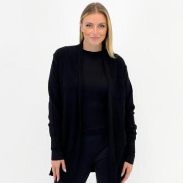 Imagem de Casaco Facinelli Cardigan Aberto Alongada Feminino-Feminino