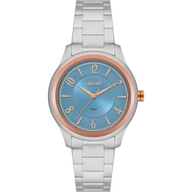 Imagem de Relógio Orient Feminino Ref: Ftss0142 D2sx Casual Bicolor