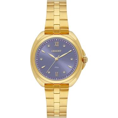 Imagem de Relógio Orient Feminino Ref: Fgss0254 U3kx Casual Dourado