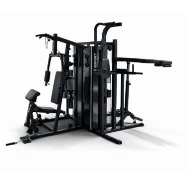 Imagem de Estação de Musculação Elite Completa Profissional Aparelho Multifuncio