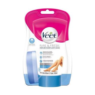 Imagem de Creme Depilatório Veet Pure & Fresh para o Banho 150ml
