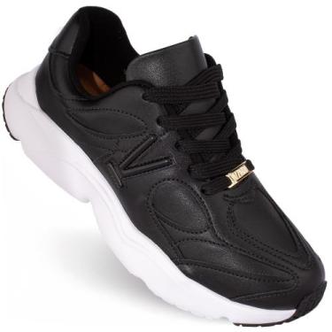 Imagem de Tênis Vizzano Feminino Chunky Plataforma Original 1440-110 Cor:PretoTa