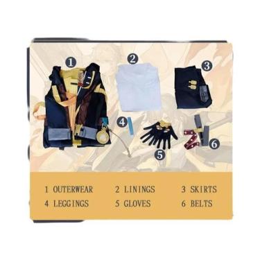 Imagem de Fantasia Unissex Honkai Star Rail Trailblazer Stelle Caelus, Uniforme 