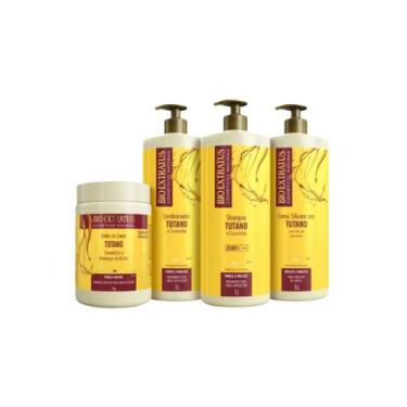 Imagem de Kit Tutano Bio Extratus 1L - Shampoo, Condicionador, Banho de Creme e 