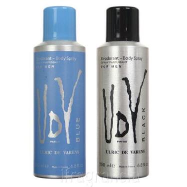 Imagem de Kit Desodorantes UDV Black + UDV Blue 200ml - Ulric de Varens