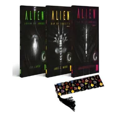 Imagem de Kit Alien 3 Livros + Marcador Exclusivo - LEYA, Sortido