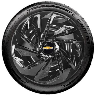 Imagem de Calota Nitro Preta Aro 14 Gm Meriva Agile Prisma - Elitte