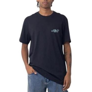 Imagem de Camiseta Lost Tripping Wave Preta-Masculino