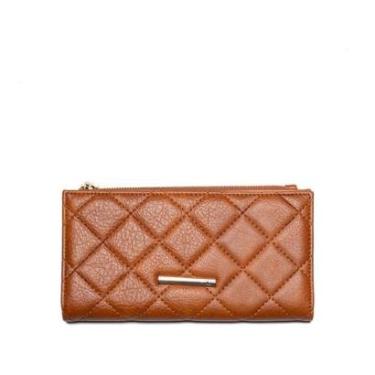 Imagem de Carteira Feminina WJ Matelassê Preto-Feminino