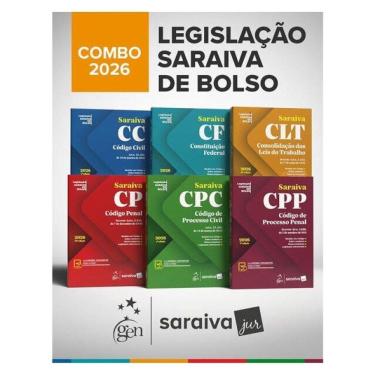 Imagem de Kit Legislação Saraiva De Bolso 2026