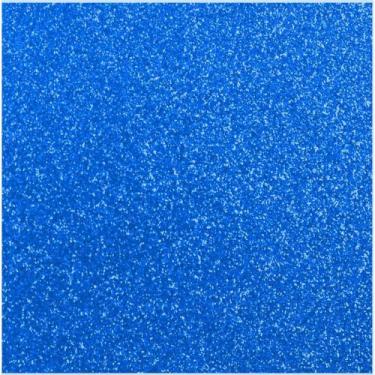 Imagem de Placa em EVA 48X40CM Gliter Azul Meia Noite 2MM PCT.C/10 - Make+