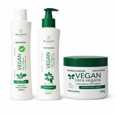 Imagem de Kit Capilar Vegano Bio Instinto Hidratação Nutrição E Maciez