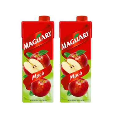 Imagem de Suco Néctar de Maçã Maguary 1L - Kit 2 Unidades