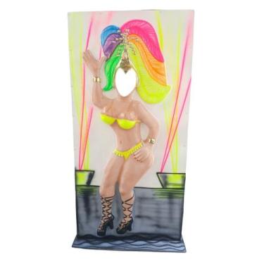 Imagem de Painel Fotográfico Passista Carnavalesca - Tema Carnaval - Festas e Fa