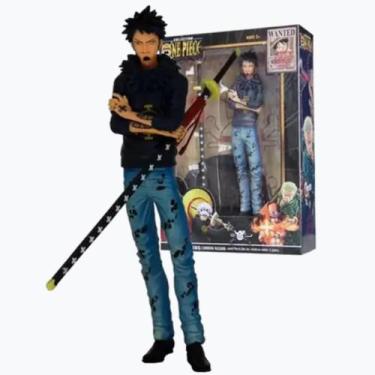 Imagem de Boneco Trafalgar Law s/capa 18cm One Piece Action Figure - Genérica