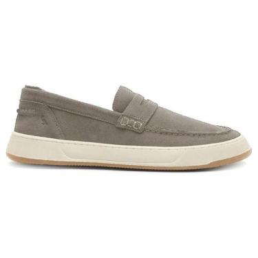 Imagem de Tênis Mocassim Masculino Reserva Capri Casual Cinza Claro, Silver, 43