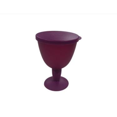 Imagem de Taça Murano com tampa 330ml Roxa Tupperware - Tupperware 