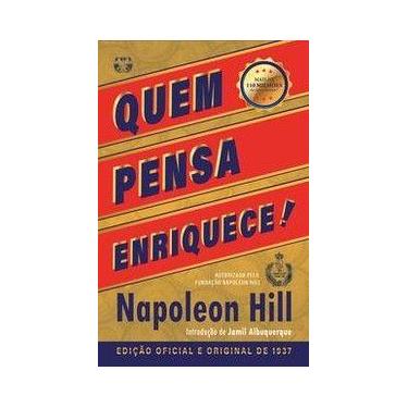 Imagem de Livro Quem Pensa Enriquece Napoleon Hill