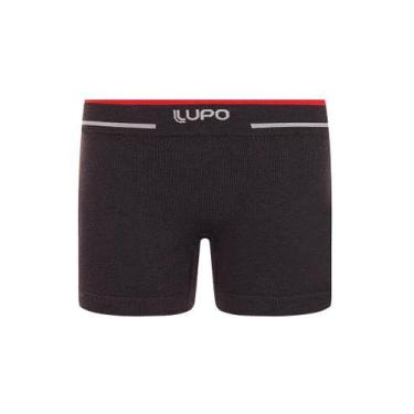 Imagem de Cueca Boxer Infantil Microfibra Cós Lista Lupo - Conforto e Estilo, Th