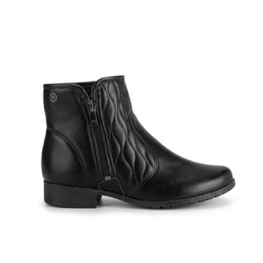 Imagem de Bota Feminina Dakota Cano Curto Tendência Moda Nova D2184, 37, Preto