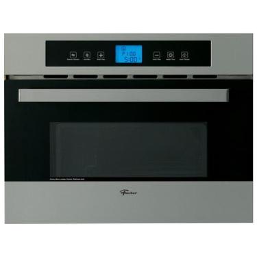 Imagem de Micro-ondas de Embutir Fischer Platinium Grill 35L Inox Escovado, Inox