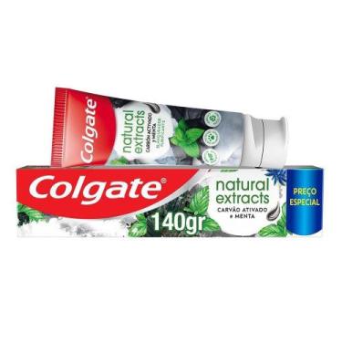 Imagem de Creme Dental Colgate Natural Extracts Carvão Ativado 140g