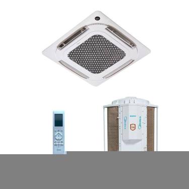 Imagem de Ar Condicionado Split Cassete Inverter 4 Vias Wi-fi Midea 36.000 BTUs 220V Frio R32
