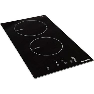 Imagem de Fogão de Mesa Cooktop de Indução 2 Zonas de Aquecimento Suggar, 220V