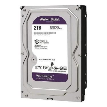 Imagem de Hd wd purple 2tb wd22purz - WESTERNDIGITAL