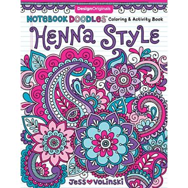 Imagem de Notebook Doodles Henna Style: Coloring & Activity Book: 6