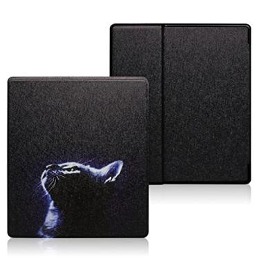 Imagem de CCOO Nova capa para Kindle Oasis (9ª, 2017 lançado e 10ª geração de 2019, 7 polegadas), capa de animais de desenho animado, despertar/dormir automática inteligente