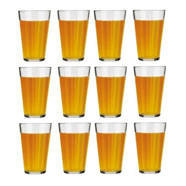 Imagem de Jogo 12 Copo Americano Vidro Long Drink 450ml Cristal Nadir