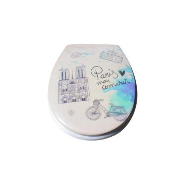 Imagem de Assento Para Vaso Sanitario Em Uf Bathlux Torre Eiffel