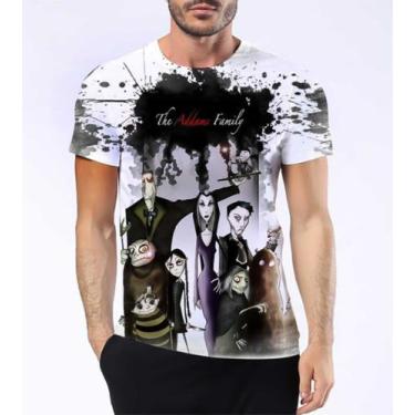 Imagem de Camisa Camiseta A Família Addams Filme Wandinha Mortícia 6 - Estilo Kr